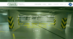 Desktop Screenshot of chemiks.com.pl